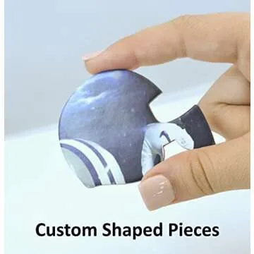 NFL Helmet Shaped 500 Piece Puzzle for Sports Fans