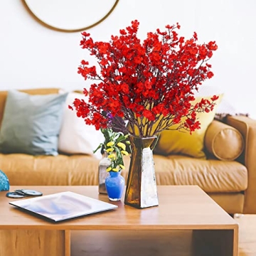 Uieke Baby's Breath Artificial Flowers for Home & Weddings