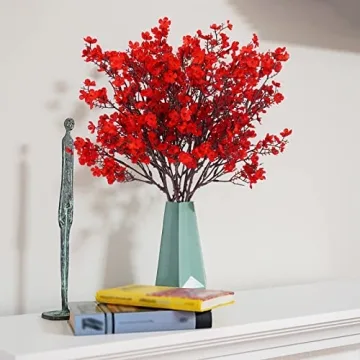 Uieke Baby's Breath Artificial Flowers for Home & Weddings