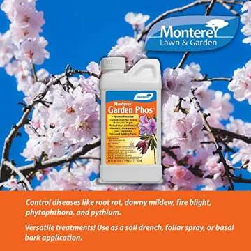 Monterey NLG3304, 1 Pint Garden Phos Fungicide to Combat Root Rot and Fungal Diseases