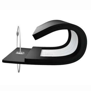 Gostwo Vibrant Initial Luggage Tags for Easy Identification