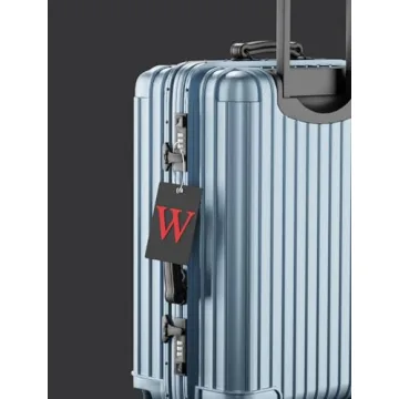 Gostwo Vibrant Initial Luggage Tags for Easy Identification