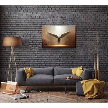 Fantasy Angel Wall Art - Abstract Anime Canvas (24x36)