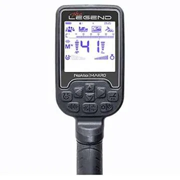 Nokta The Legend Metal Detector WHP with Water Proof 11" DD Coil, Multi(2), 4kHz, 10kHz, 15kHz, 20kHz, 40kHz Operating Frequencies.