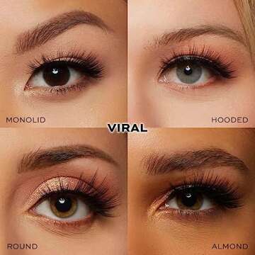 Magnetic Eyelashes – Viral | Artificial Magnetic Lashes, Made with Synthetic Faux Mink Fiber, Comfortable and Natural Lash Extention Look, Reusable Up To 60 Times, Long Wispy 15mm, 1 Pair