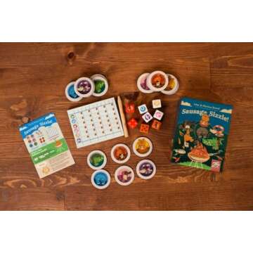 Sausage Sizzle Dice Rolling Game - Fun with Aussie Animals