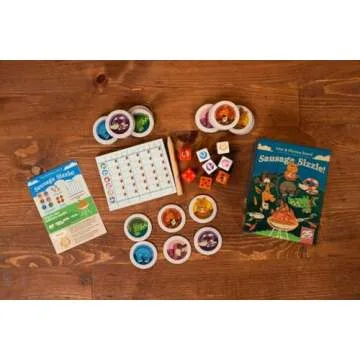 Sausage Sizzle Dice Rolling Game - Fun with Aussie Animals
