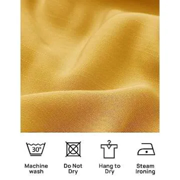 ZESICA Women's 2025 Summer Boho Spaghetti Strap Square Neck Solid Color Ruffle A Line Beach Long Maxi Dress,Mustard,Large