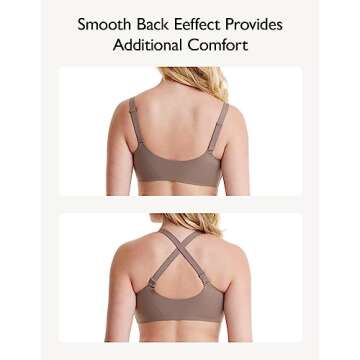 COMFELIE Wireless Bralette - Seamless & Comfortable Women’s Bra