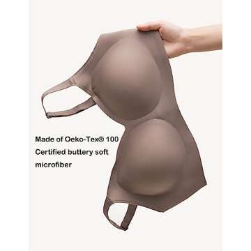 COMFELIE Wireless Bralette - Seamless & Comfortable Women’s Bra