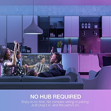 Vont Smart LED Strip Lights 16.4FT with Alexa, RGB LEDs