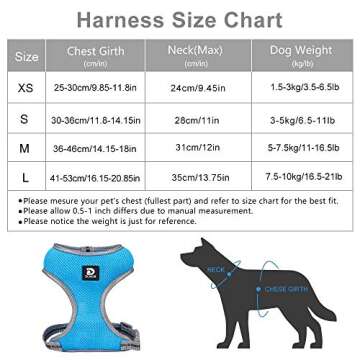 Adjustable Puppy Harness and Leash Set for Small Dogs