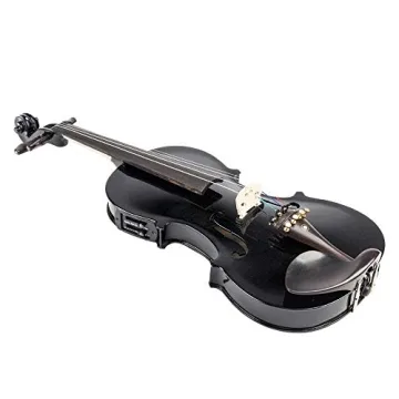 Ktaxon Acoustic Electric Violin Set with EQ Preamp