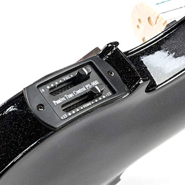 Ktaxon Acoustic Electric Violin Set with EQ Preamp