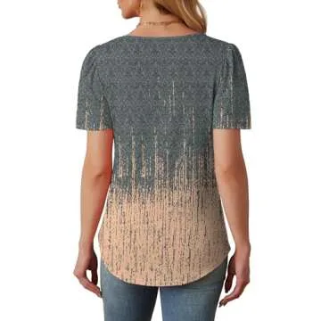 Stylish Casual Tie Dye Shirt for Women Plus Size