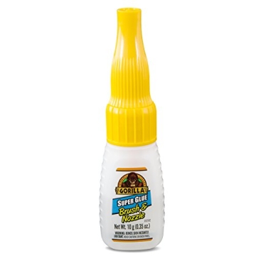 Gorilla Super Glue Brush & Nozzle Applicator - 10 Gram