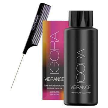 VIBRANCE Schwarzkapf IGORA Vibrance Tone on Tone Coloration Demi-Permanent Hair Color Dye, Liquid Ha...