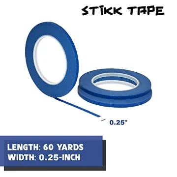 STIKK Painters Tape - 3pk Blue Tape for DIY Projects