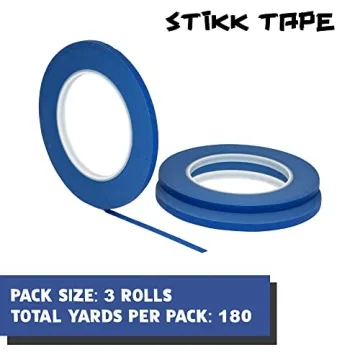 STIKK Painters Tape - 3pk Blue Tape for DIY Projects