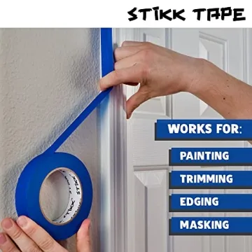STIKK Painters Tape - 3pk Blue Tape for DIY Projects