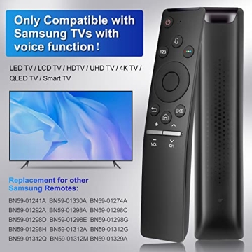Samsung BN59-1266A Voice Remote for Smart TVs
