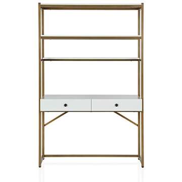 CosmoLiving by Cosmopolitan CosmoLiving Billie Desk, White