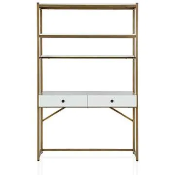 CosmoLiving by Cosmopolitan CosmoLiving Billie Desk, White