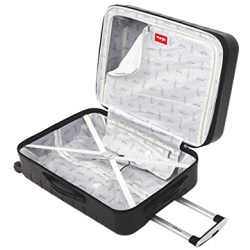 Wrangler Smart Luggage Set with USB and Cup Holder