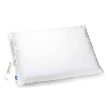 Sound Oasis Sleep Therapy Pillow, 2 Hi-Fidelity, Ultra-Thin Stereo Speakers, Vol. Control, Connect t...