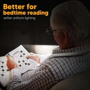 WINCHY Reading Light - Versatile 3 Color Rechargeable Lamp