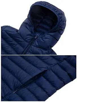 Rokka&Rolla Women's Lightweight Packable Down Puffer Jacket Coat