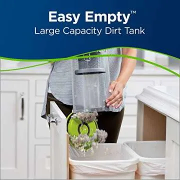 Bissell Cleanview Rewind Pet Deluxe Upright Vacuum Cleaner, 24899, Green