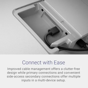 Dell S2725DS Monitor - 27 Inch, QHD (2560x1440) Display, 100Hz refresh rate, 1500:1 contrast ratio, TÜV Rheinland Eye comfort 4 Star, Integrated 2x5W speaker, Height/Tilt/Swivel/Pivot- Ash White color