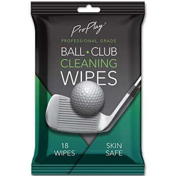 ProPlay Golf Cleaning Wipes | Powerful, Unscented & Convenient