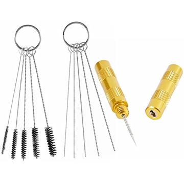 ABEST 3 Set Airbrush Spray Cleaning Kit - Premium Nylon & Brass Tools