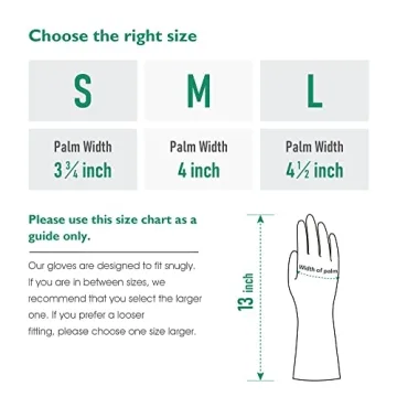 COOLJOB Colorful Household Gloves for Cleaning