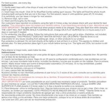 Starlite Smile Gum Light - 32 LED Oral Care Solution