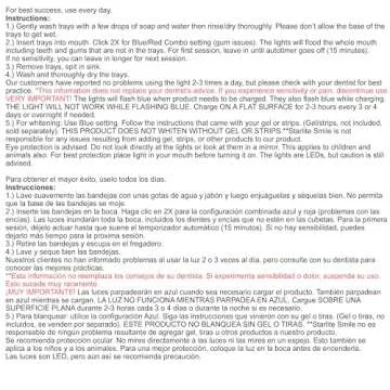 Starlite Smile Gum Light - 32 LED Oral Care Solution