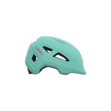 Giro Scamp II Cycling Helmet - Youth Matte Screaming Teal Small