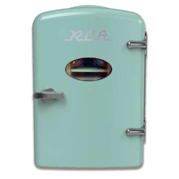 ARCTIC CHEF RMIS129-MINT Mini Fridge, Mint, 0.15 Cubic feet