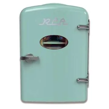 ARCTIC CHEF RMIS129-MINT Mini Fridge, Mint, 0.15 Cubic feet