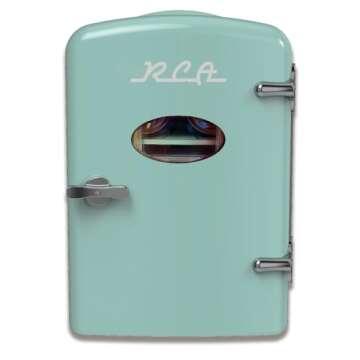 ARCTIC CHEF RMIS129-MINT Mini Fridge, Mint, 0.15 Cubic feet