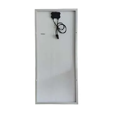 FixtureDisplays® 21X48X1.2" 100 Watts 12 Volts Monocrystalline Solar Panel 18339