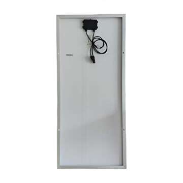 FixtureDisplays® 21X48X1.2" 100 Watts 12 Volts Monocrystalline Solar Panel 18339