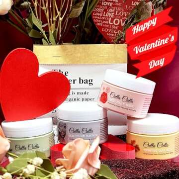 Ciella Ciella 4pcs Clay Mask for Face,Dead Sea Mud Mask,Mud Masks for Face,Pore Cleansing Mask,Facia...