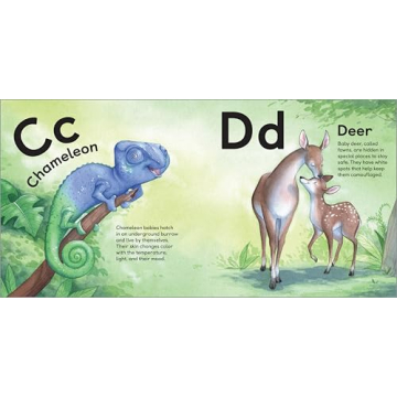 Wild Animal Babies: Exciting Alphabet Book for Kids