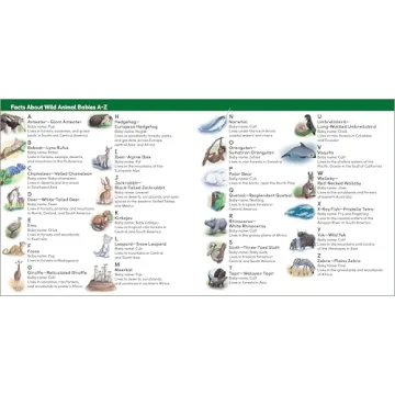 Wild Animal Babies: Exciting Alphabet Book for Kids