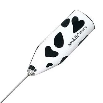 Aerolatte Milk Frother with Travel Storage Case, The Original Steam-Free Frother, Moo