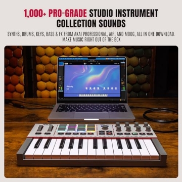 Akai MPK Mini IV MIDI Keyboard Controller with 25 Keys