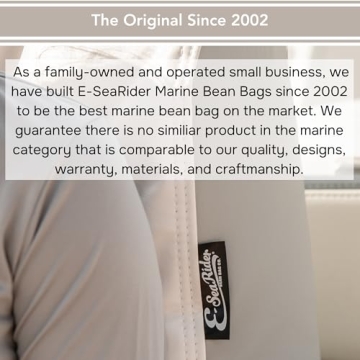 E-SeaRider Marine Beanbag for Ultimate Outdoor Comfort